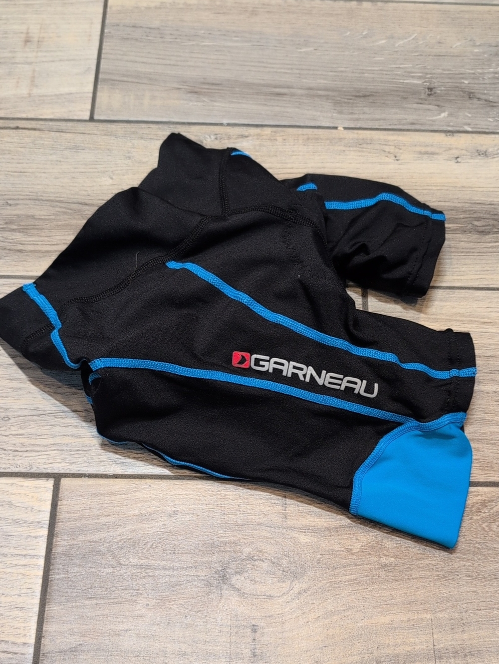 Garneau Black Padded Cycling Spin Class Shorts Activewear